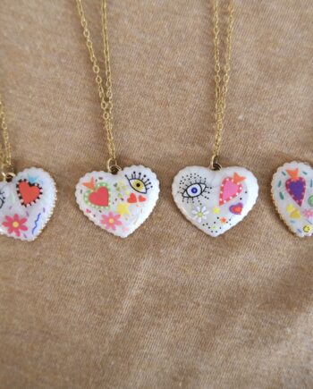 Collier Coeur De Protection